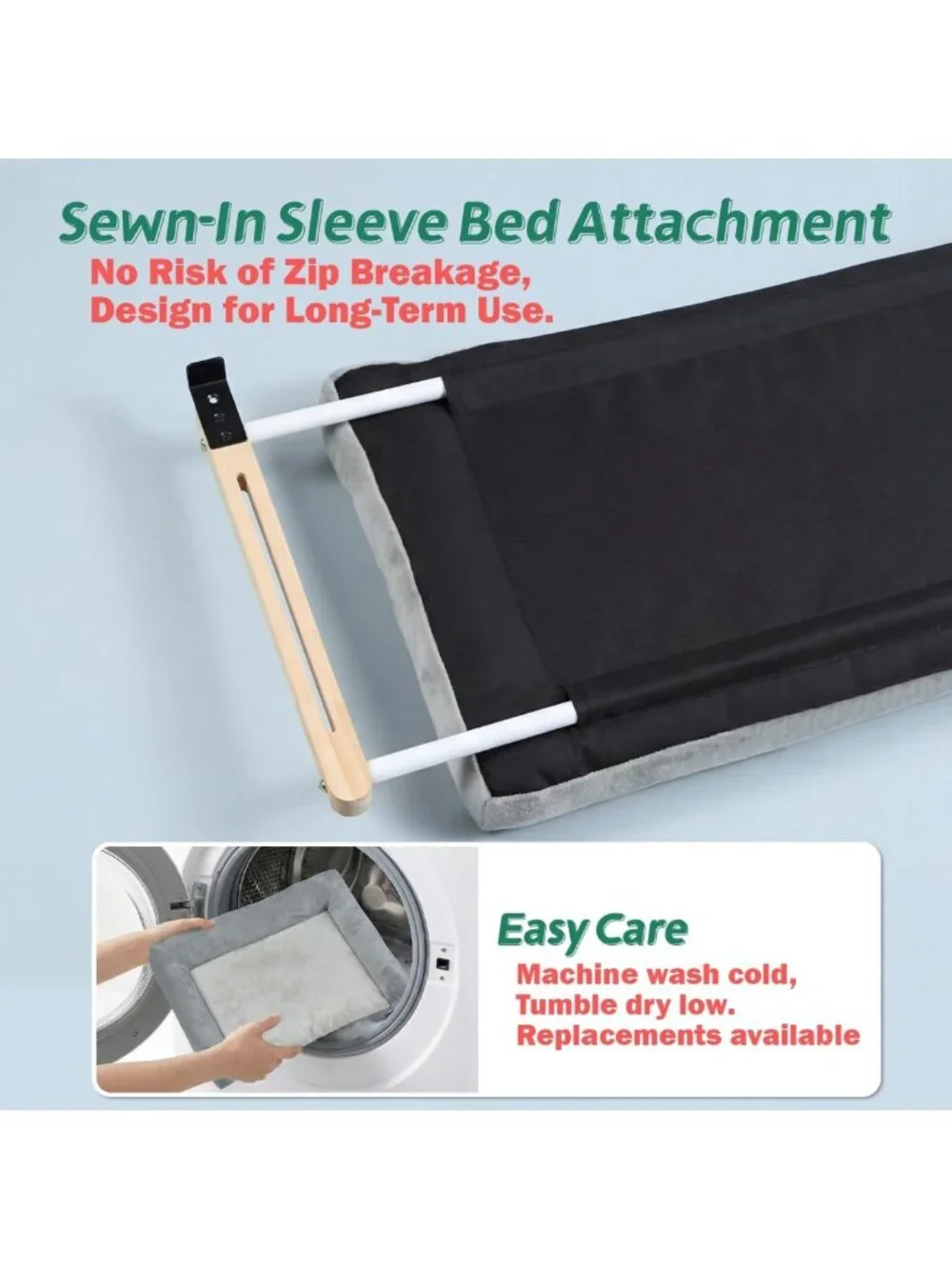 Cozy Cat Window Perch with Bolster - Orthopedic Hammock, Sturdy Metal Frame
